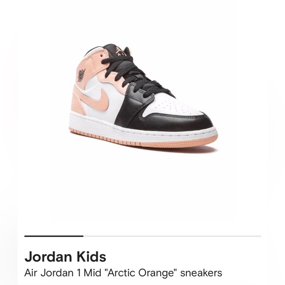 Air Jordan 1 Mid in Arctic Orange - Picture 2 of 9